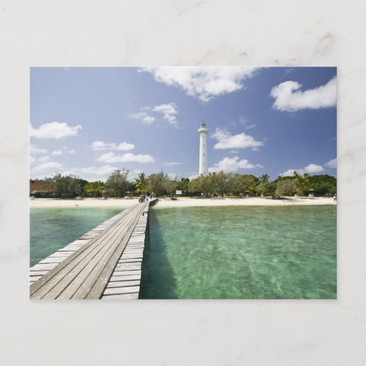 Carte Postale Nouvelle-Calédonie, îlot Amédée. Jetée de l'îlot A (Devant)