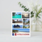 Carte Postale Nouvelle-Calédonie - Mosaïque - (Debout devant)