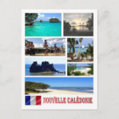 Carte Postale Nouvelle-Calédonie - Mosaïque - (Devant)