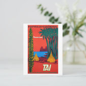 Carte Postale Nouvelle-Calédonie Poster vintage restauré (Debout devant)