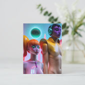 Carte Postale Nouvelle chair synthétique (Debout devant)