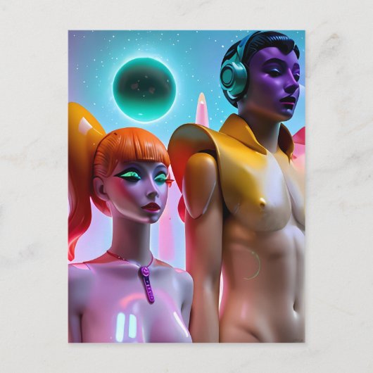 Carte Postale Nouvelle chair synthétique (Devant)