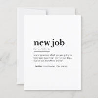 Nouvelle définition d'emploi - Drôle Motivationnel