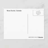 Carte Postale Nouvelle-Écosse Canada (Dos)