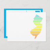 Carte Postale nouvelle fondu de refroidissement jersey (Devant / Derrière)