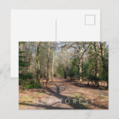 Carte Postale Nouvelle forêt (Devant / Derrière)