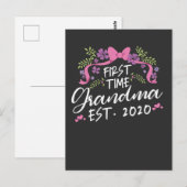 Carte Postale Nouvelle grand-mère Première fois grand-mère 2020  (Devant / Derrière)