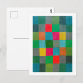 Carte Postale Nouvelle harmonie, Paul Klee (Devant / Derrière)