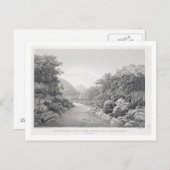 Carte Postale Nouvelle-Hollande : Vue sur la rivière Waragamba d (Devant / Derrière)