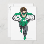 Carte Postale Nouvelle lanterne verte 3 (Devant / Derrière)