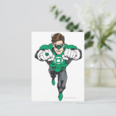 Carte Postale Nouvelle lanterne verte 3 (Debout devant)