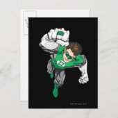 Carte Postale Nouvelle lanterne verte 6 (Devant / Derrière)