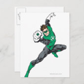 Carte Postale Nouvelle lanterne verte 7 (Devant / Derrière)