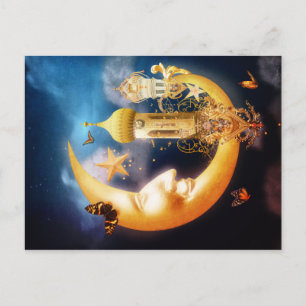 Carte Postale Nouvelle Lune