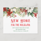 Carte Postale Nouvelle Maison Pour Les Vacances Déménager Faire- (Devant)