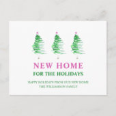 Carte Postale Nouvelle Maison Pour Les Vacances | Faire-part de (Devant)