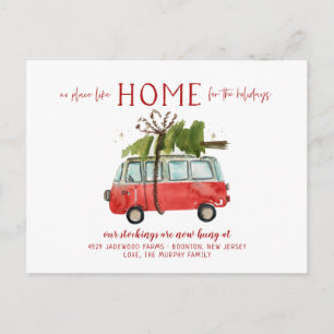 Carte Postale Nouvelle Maison Pour Les Vacances Faire-part En Mo