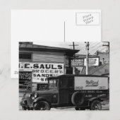 Carte Postale Nouvelle-Orléans coin rue Louisiane (Devant / Derrière)