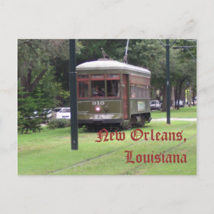 Carte Postale Nouvelle-Orléans, Louisiana Streetcar
