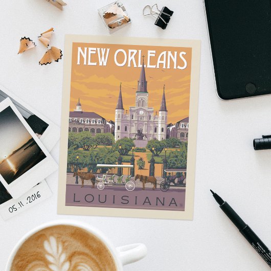 Carte Postale Nouvelle-Orléans, Louisiane