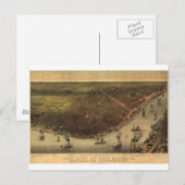 Carte Postale Nouvelle-Orléans, Louisiane en 1885 (Devant / Derrière)