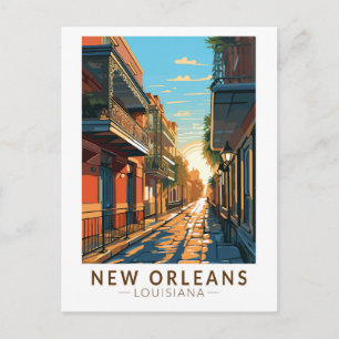 Carte Postale Nouvelle-Orléans Quartier Français de la Louisiane