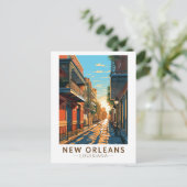 Carte Postale Nouvelle-Orléans Quartier Français de Louisiane Ar (Debout devant)