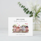 Carte Postale Nouvelle propriétaire Bienvenue dans le quartier I (Debout devant)