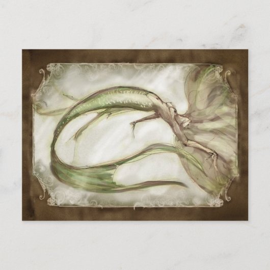 Carte Postale Nouvelle sirène (Devant)