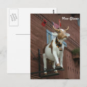 Carte Postale Nouvelle vache de Glaris (Devant / Derrière)