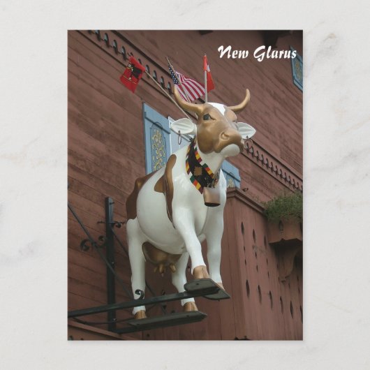 Carte Postale Nouvelle vache de Glaris (Devant)