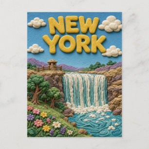 Carte Postale Nouvelle York Chutes du Niagara Moderne KLAYKOO