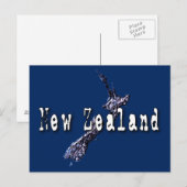 Carte Postale Nouvelle-Zélande (Devant / Derrière)