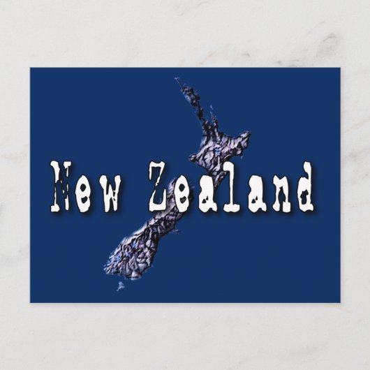 Carte Postale Nouvelle-Zélande (Devant)