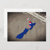 Carte Postale Nouvelle-Zélande (Devant / Derrière)