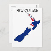 Carte Postale Nouvelle-Zélande (Devant / Derrière)