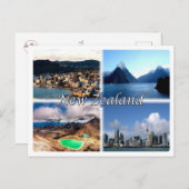 Carte Postale Nouvelle-Zélande - (Devant / Derrière)