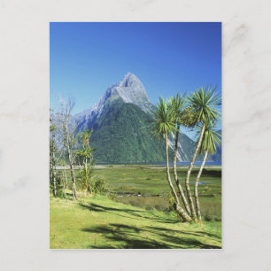 Carte Postale Nouvelle-Zélande, île du Sud, Mitre Peak,
