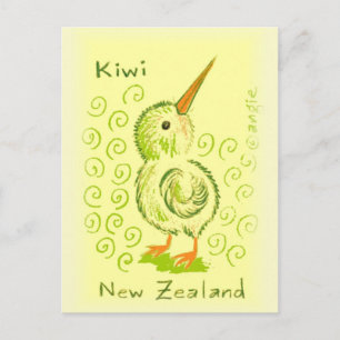 Carte Postale Nouvelle-Zélande Kiwi Bird
