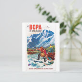 Carte Postale Nouvelle-Zélande Poster vintage restauré (Debout devant)