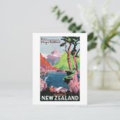 Carte Postale Nouvelle-Zélande Sud (Debout devant)
