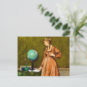 Carte Postale Nouvelles de l'étranger par Alfred Stevens (Debout devant)