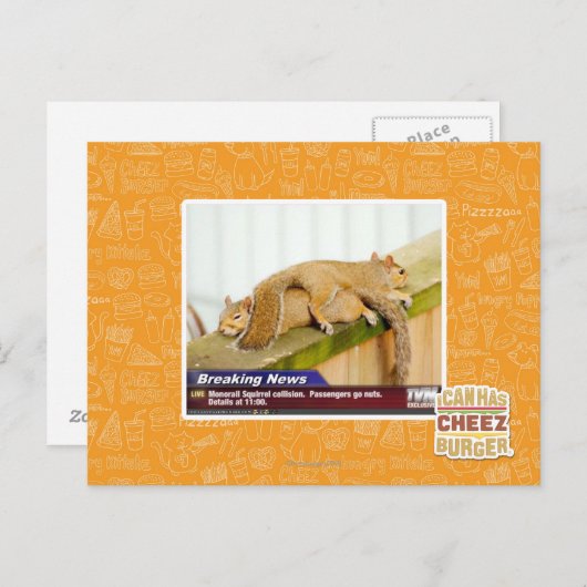 Carte Postale Nouvelles de rupture (Devant / Derrière)