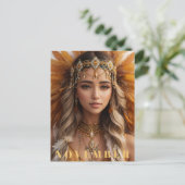 Carte Postale *~* NOVEMBRE AP53 Coiffure Topaze Pierre de naissa (Debout devant)