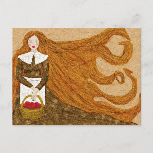 Carte Postale Novembre fille (Devant)