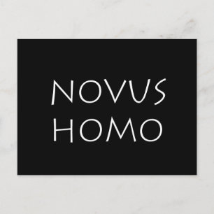 Carte Postale Novus homo