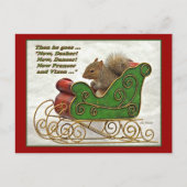 Carte Postale Now Dasher, Now Dancer, (Devant)