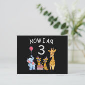 Carte Postale Now I le 3e jour du Birthday (Debout devant)