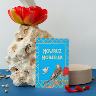 Carte postale Nowruz Mobarak Songbird