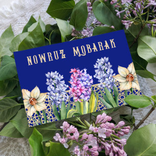 Carte postale Nowruz Mobarak Spring Blossoms